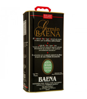 German Baena Unfiltered Extra Virgin Olive Oil 5L Baena DOP