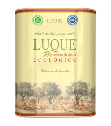 Luque Organic Extra Virgin Olive Oil 3L
